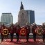 Жанжин Д.Сүхбаатарын хөшөөнд цэцэг өргөж, хүндэтгэл үзүүллээ