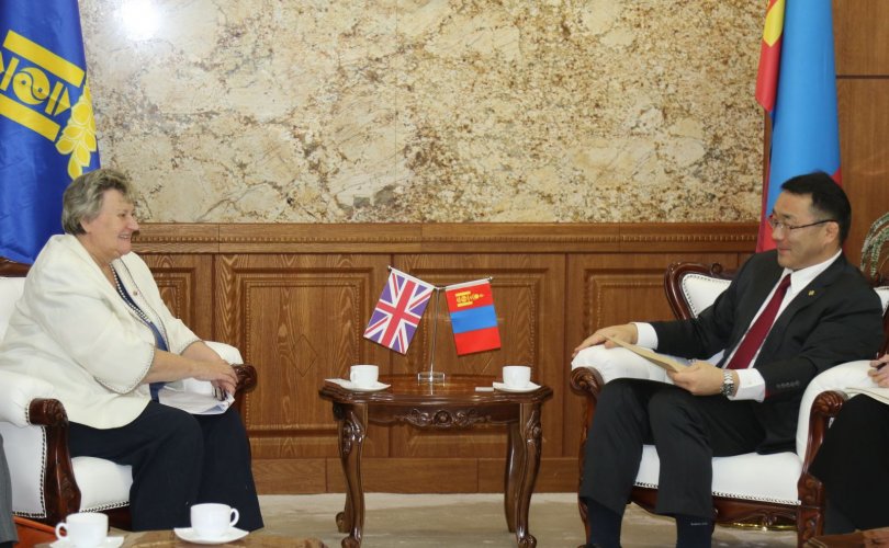 УУХҮ-ын сайд Д.Сумъяабазар Их Британийн төрийн сайд Хедер Уилерттэй уулзлаа