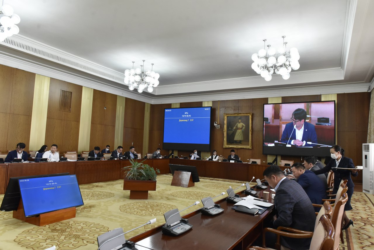 “Монгол Улсын хөгжлийн 2023 оны төлөвлөгөө батлах тухай” тогтоолын төслийн эцсийн хэлэлцүүлгийг хийлээ